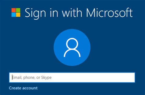 Sign in to your Microsoft account.